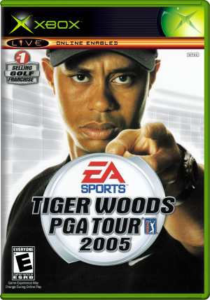 Tiger Woods PGA Tour 2005 (USA) 2D Box Front
